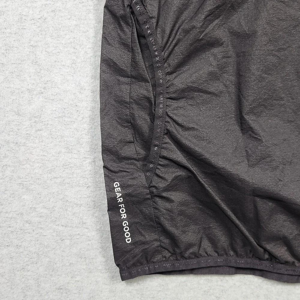 Cotopaxi Jacket Medium Black Paray Ultralight Active Shell Packable Windbreaker - Picture 8 of 12